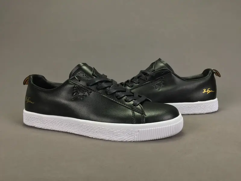2018 Бесплатная доставка PUMA Clyde Core L Фольга Jr совместное предприятие бадминтон