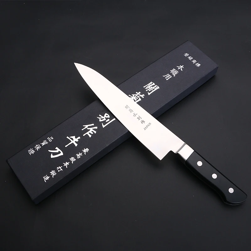 GJS Stainless Steel Professional Chef Special Cuisine Knife Kitchen Salmon Fish Sashimi Cut Vegetable Sushi Fruit Knives | Дом и сад