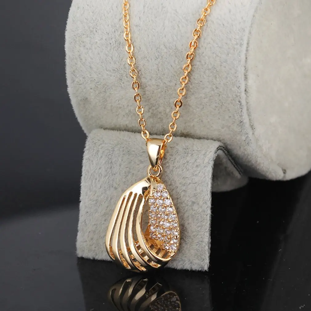 Женский циркон кулон ожерелье на шею персонализированные ключицы Подвески