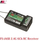 Радиоуправляемый приемник Flysky FS-iA6B, 2,4 ГГц, 6 каналов, PPM-выход с портом iBus, совместимый с передатчиком Flysky i4 i6 i10, бесплатная доставка