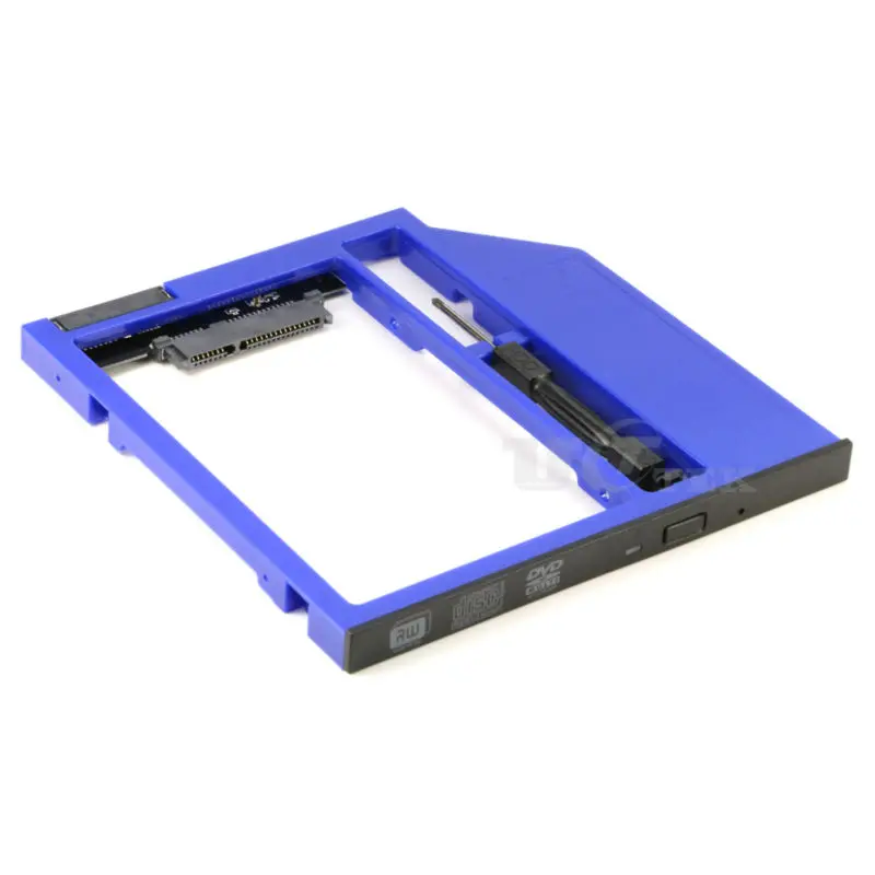 Ноутбук SATA3 2nd HDD Caddy Универсальный 9,5 мм CD DVD Оптический отсек жесткого диска адаптер для 2,5 дюймов SATA чехол для SSD, HDD
