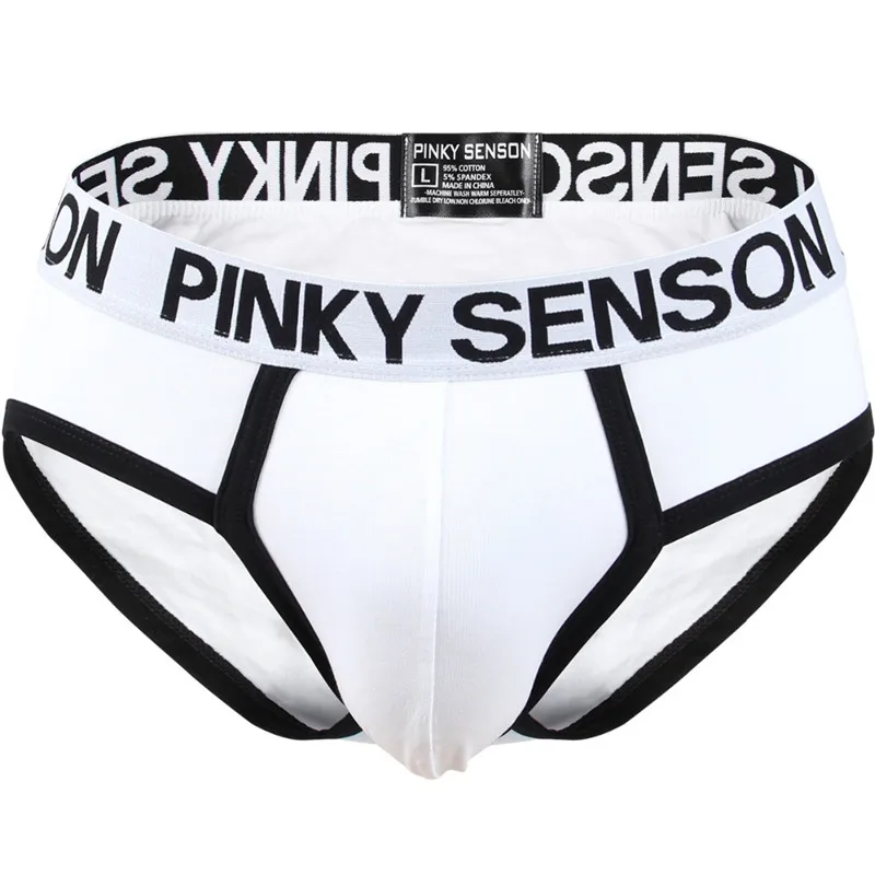 Мужское нижнее белье PINKY SENSON хлопковые трусы брифы с объемным мешочком PS104|mens
