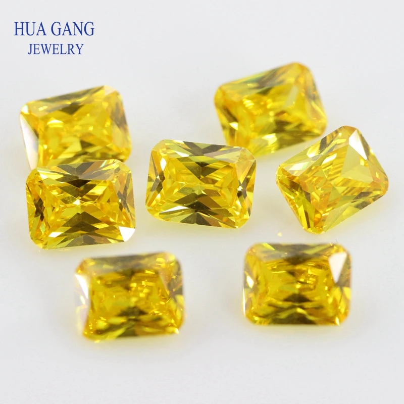 5А золотисто Коричный желтый фианит искусственный для ювелирных изделий