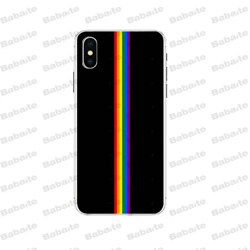 Babaite LGBT Love is love специальное предложение Роскошный чехол для телефона iPhone 5 6 S 6plus 7