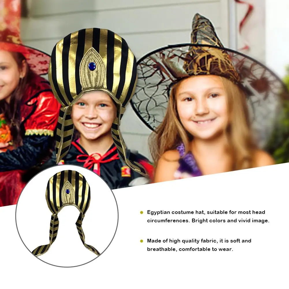 Костюмы египетского фараона для костюмированной вечеринки головные уборы шапки