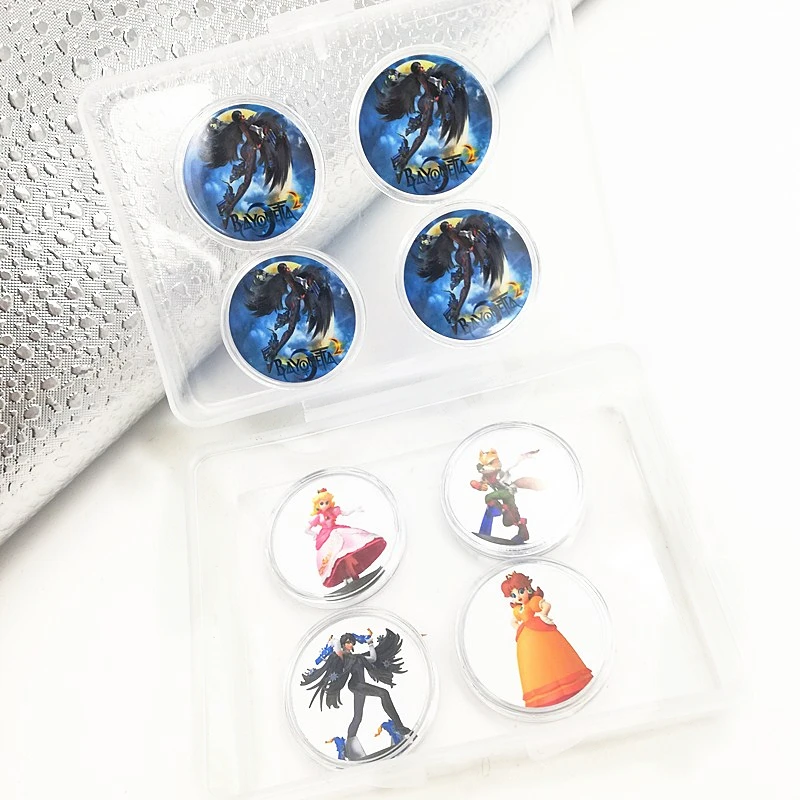 8 шт./компл. NFC карта для Amiibo Bayonetta 2 Игра коллекция монет Ntag215 тег NS переключатель "Сказка о джелда" Марио Кирби Kart Splatoon Diablo