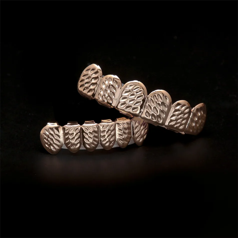 Набор волнистых зубов UWIN в стиле хип хоп с силиконовыми зубцами форме волны