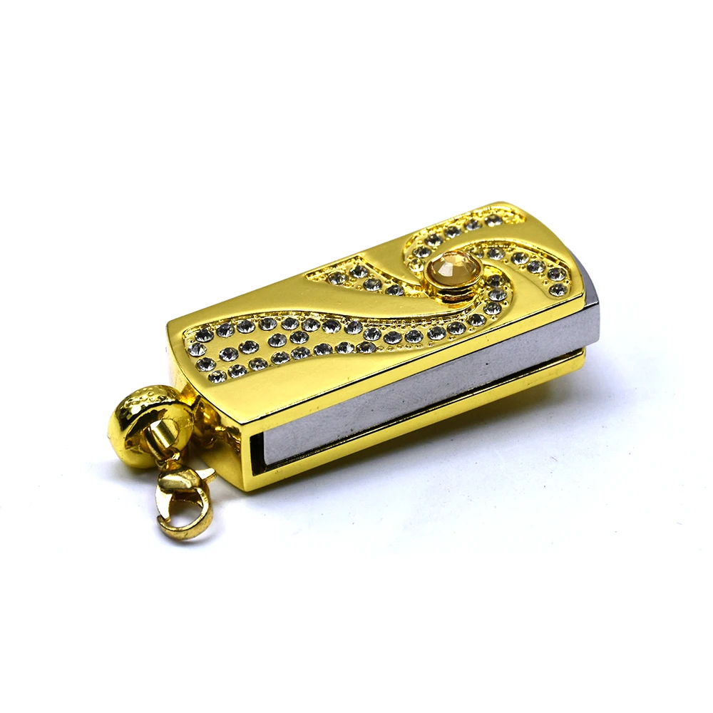 Цвета: золотистый, серебристый usb флеш-накопитель черный металлический флеш-накопитель 4 GB/8 GB/16 GB/32 GB/64 GB 128GB вращать U stick usb карта памяти, Флеш накопитель