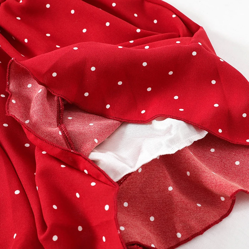 2019 новые модные женские комбинезоны в горошек на бретельках с бантом талии