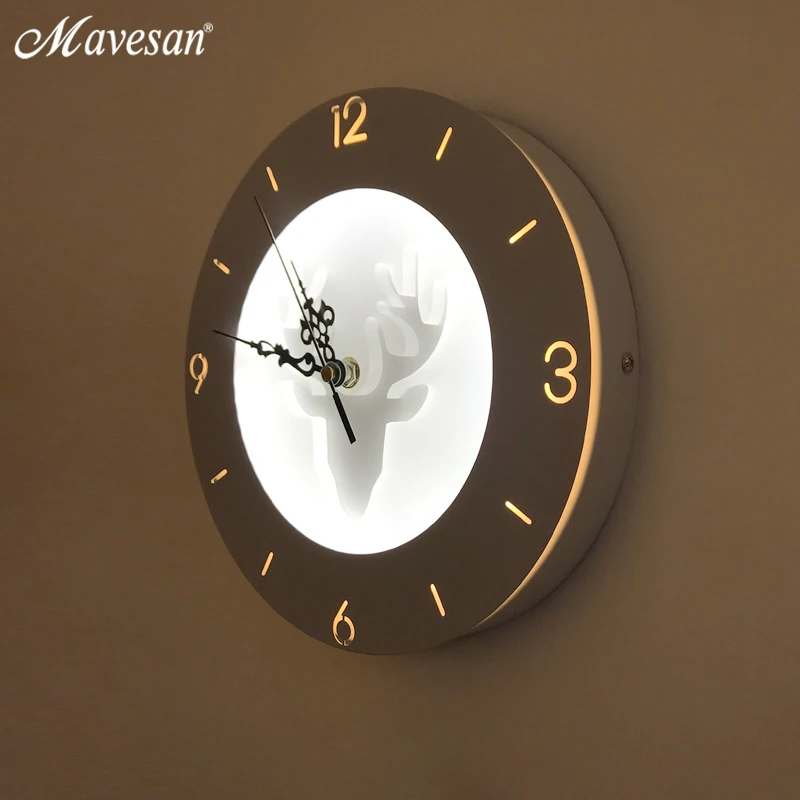 Настенные лампы с часами для гостиной спальни 22 Вт|wall lamp|wall light indoorled wall |