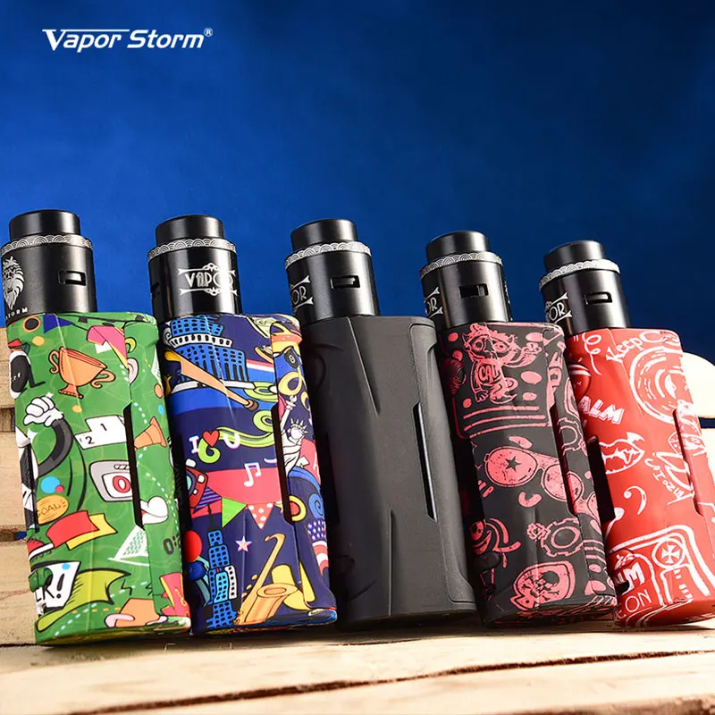 Оригинальная электронная сигарета Vapor Storm ECO Pro Box Mod 5-80 Вт Lion RDA /Hawk Tank kit контроль