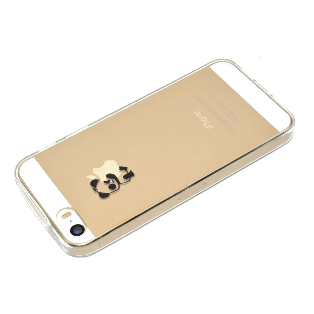 Модный чехол с милым Фламинго дельфином слоном жирафом для чехла iphone 5S