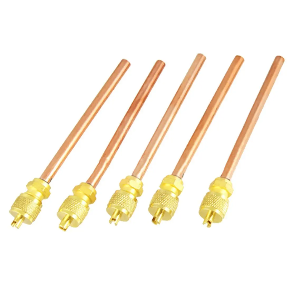 MYLB-5 Pcs Air Conditioner Spare Part 6mm Copper Tube OD Filling Access Valve | Обустройство дома