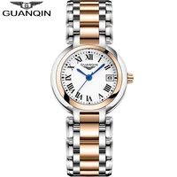 guanqin new watch women luxury pearl dial waterproof dress watch women girl clock ladies fashion quartz watches relogio feminino