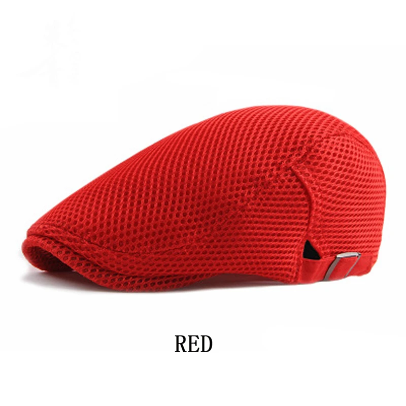 

New Unisex Mens Womens Cap Fashion breathable Hat Casual Mesh Casquette Sport Golf Visor Solid Color Sun Hat Summer