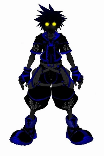 

Kingdom Hearts Anti Sora Cosplay Costume Free Shipping for Halloween and Christmas