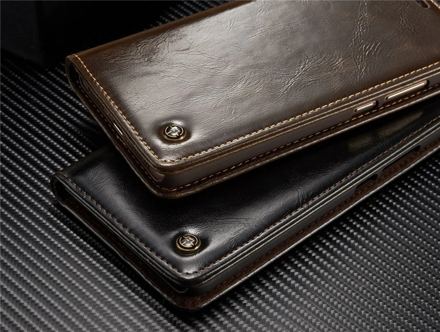 Luxury Back Cover for Huawei P8 Lite Case P9 Leather Flip Wallet Mate 9 8 Coque Cases | Мобильные телефоны и аксессуары