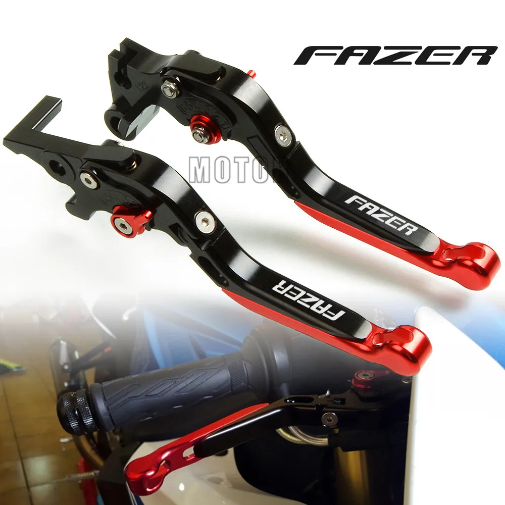 

For Yamaha FZ1 FAZER 2001-2005 2006-2015 Motorcycle CNC Aluminum Brake Clutch Levers Adjustable Folding Extendable FZ1FAZER FZ 1