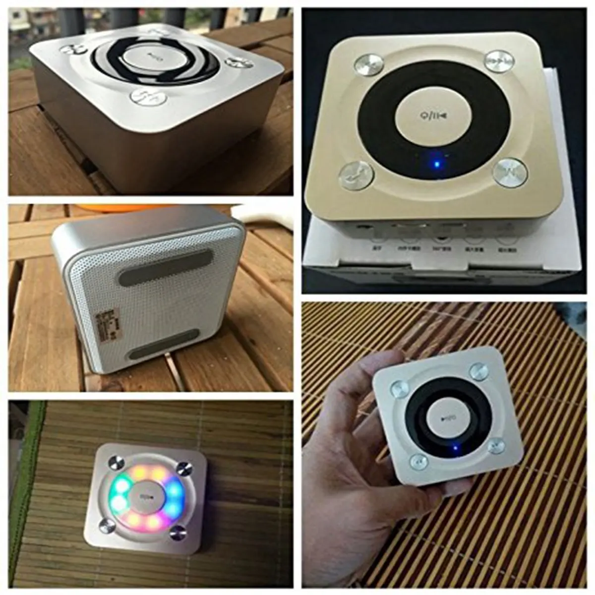 Портативные беспроводные Bluetooth маленькие колонки мини Размер Открытый