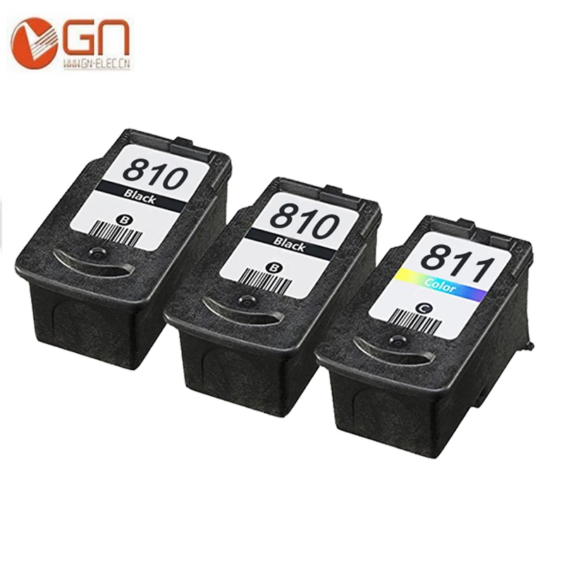 GN 3PK PG 810XL CL 811 картридж для Canon 810 811XL pg810 PIXMA iP2770 iP2772 MX328 MX338 MX347 MX357 MP237 MP245|ink cartridge|ink