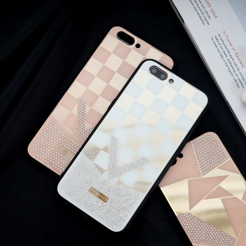 Для iphone XS MAX чехол большой V с L сумка новый все включено геометрическое покрытие