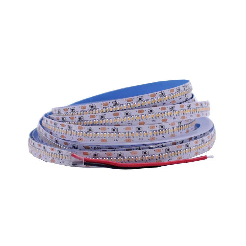 Светодиодная лента CRI&gt90 10 мм PCB светильник SMD 2110 светодиодов/м DC24V