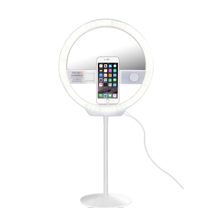 YONGNUO YN128 II 128 шт. светодиодная кольцевая лампа для селфи Iphone портативное освещение