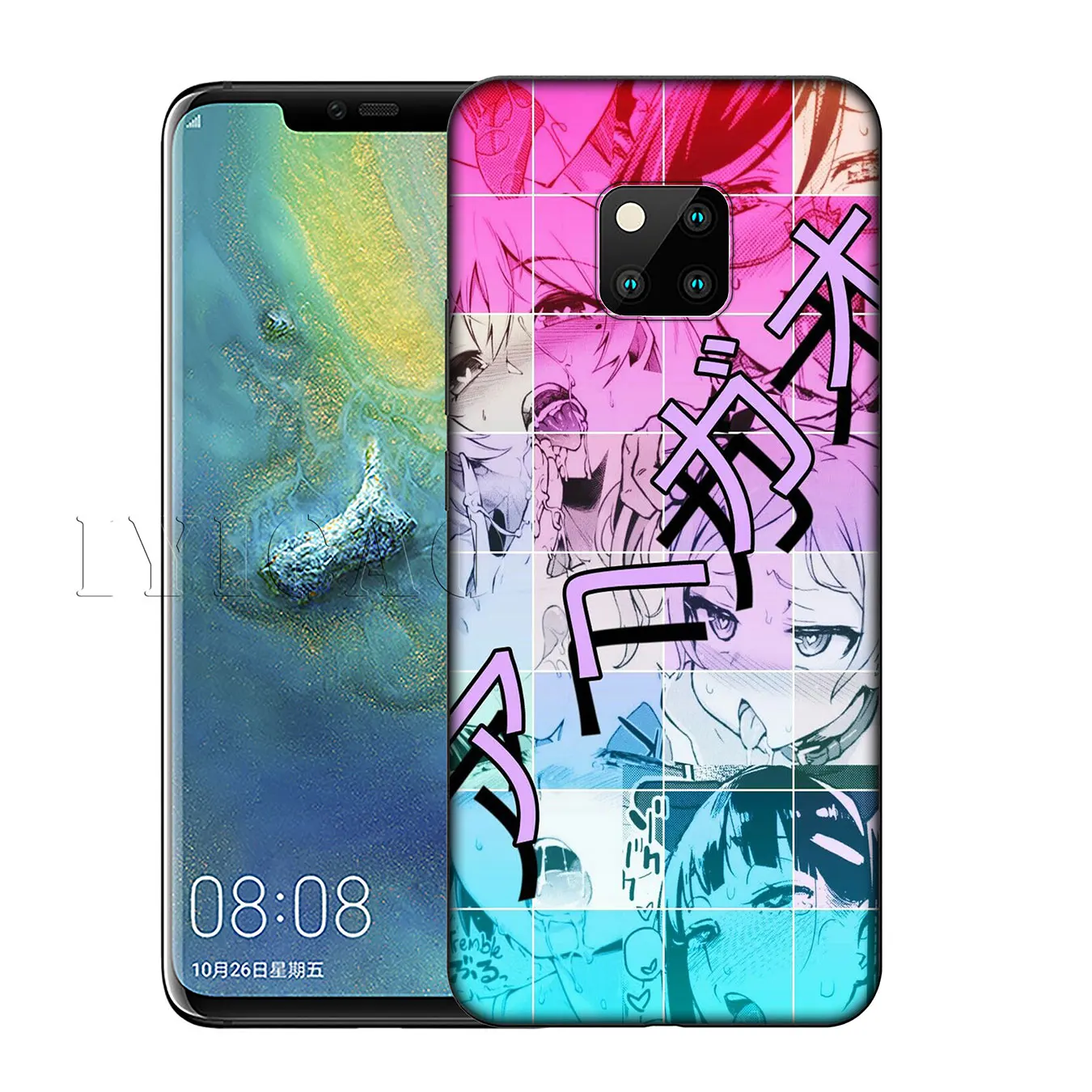 Силиконовый чехол для Huawei Nova Smart 5 5T 5i 4E 4 3i 3 2i 2 Lite мультяшный японский мягкий с