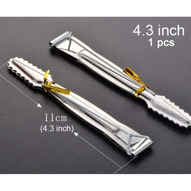 tongs 4inch Термостойкая Силиконовая стеклянная чаша для кальяна с держателем для угля Sheesha Narguile Chich, аксессуары для чаши для кальяна - Цвет: tongs 4inch