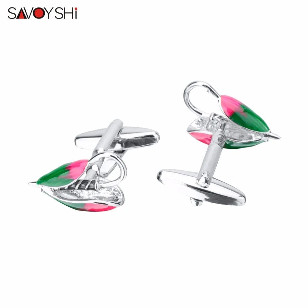 Новейшие модные запонки SAVOYSHI для мужчин высококачественные цветные