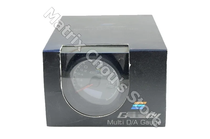 62 мм 7 цветов в 1 гоночный манометр GReddi Multi D/A ЖК цифровой дисплей Turbo Boost