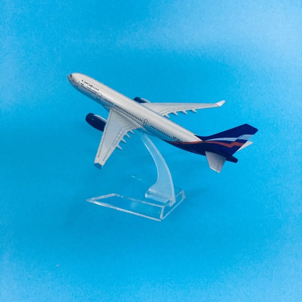 JASON TUTU 16 см модель самолета Аэрофлота Airbus A380 модель самолета литая металлическая модель самолета 1:400 игрушка в подарок