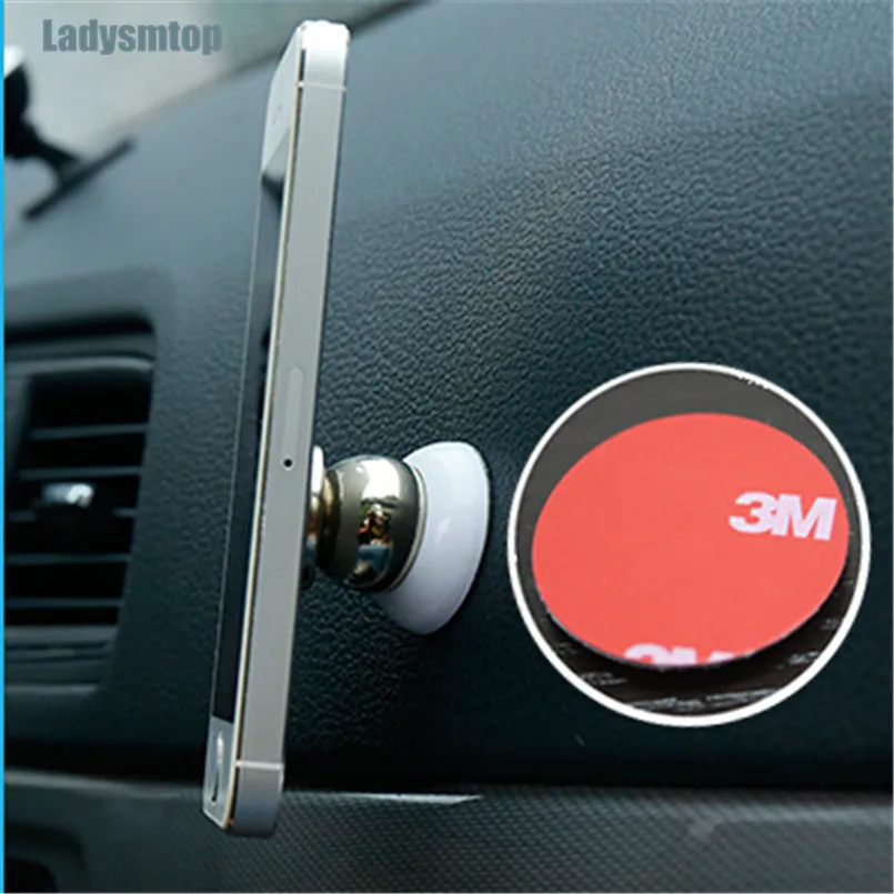 Ladysmtop автомобильный магнитный держатель телефона gps кронштейн чехол для сиденья