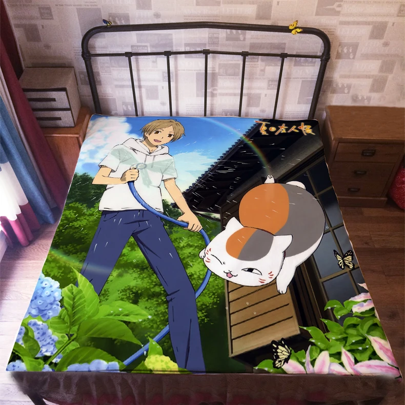 

Anime Manga Natsume Yuujinchou Bed Sheet 150*200cm Bedsheet 001