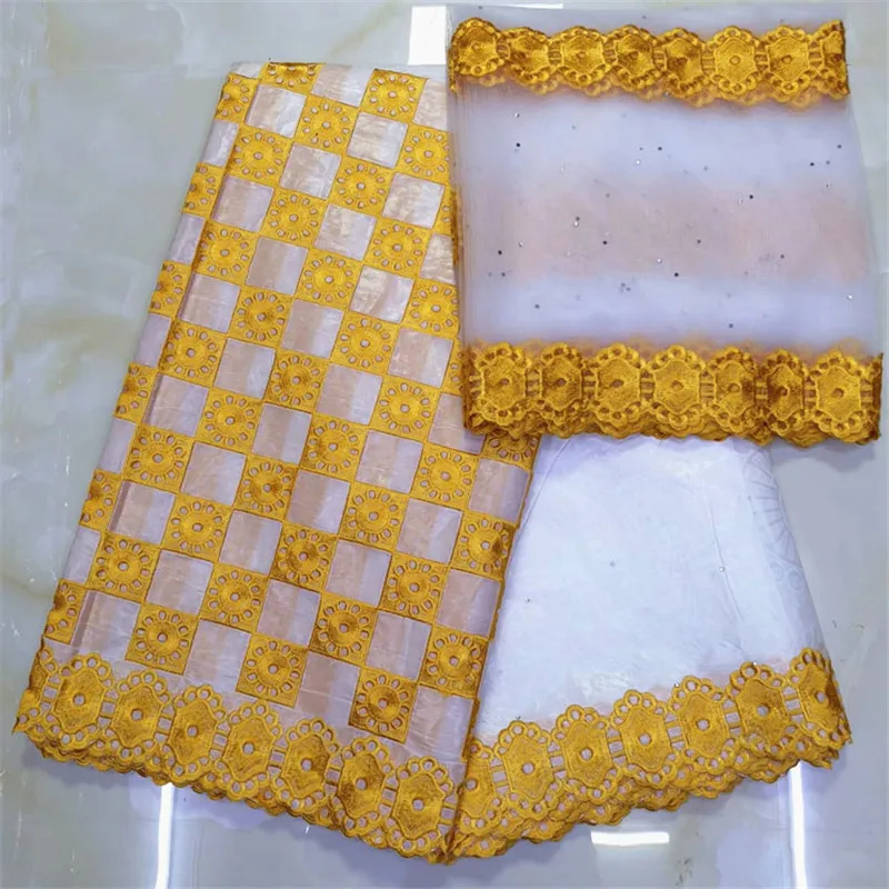 Bazin riche tissu dentelle bazin ткань морская парча африканская жаккардовая Белое кружево 7