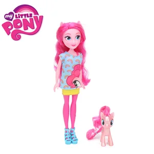 Экшн-фигурка из ПВХ Эквестрия Девушки Сумерки, 28 см, игрушки My Little Pony, комплект пинки, пирог, Коллекционная модель, кукла, игрушка в подарок