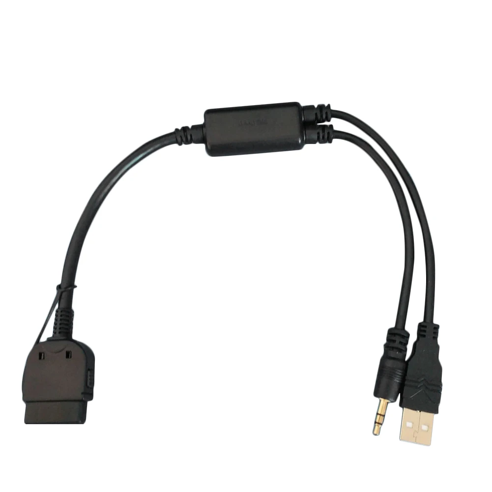 Свинцовый прочный адаптер гнезда аудио кабель автомобильные принадлежности