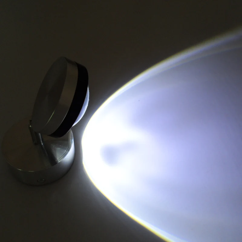 Светодиодный светильник с регулируемым шагом настенный 3 Вт точечный