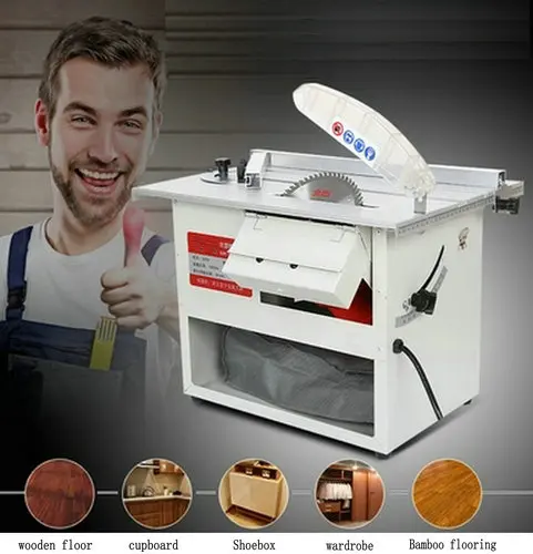 

Angle adjustable cutting woodworking dust-free saw / table saw / DIY woodworking vacuum cutting machine/Woodworking bench