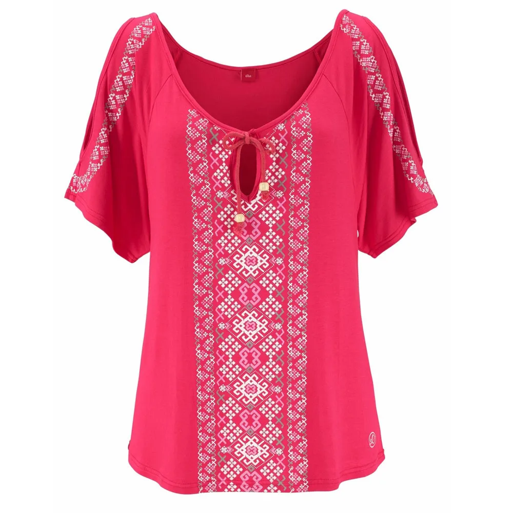 Женская летняя рубашка с коротким рукавом и принтом топы Милая футболка blusas Camiseta