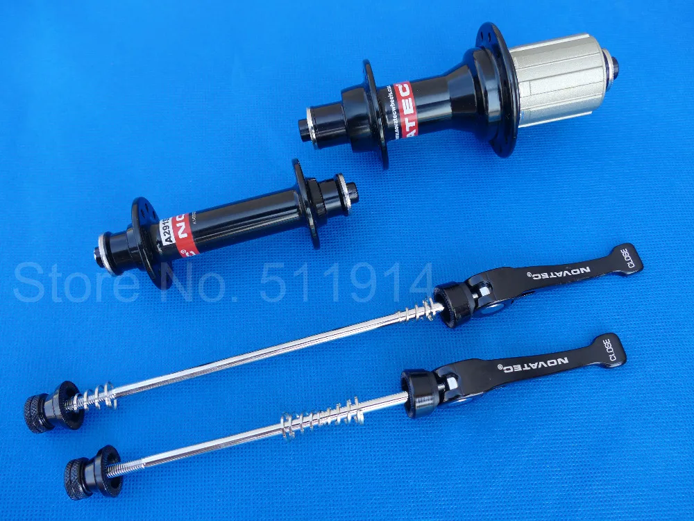 Черный концентратор Novatec F &amp R 2 шт. быстроразъемный совместимый для скорости shimano