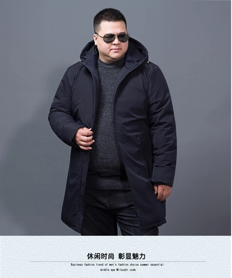 Большие размеры Новинка 10XL 9XL 8XL бюст 154 см молния прибытие теплая верхняя одежда зимняя куртка мужская Толстая ветрозащитная повседневная мужская куртка