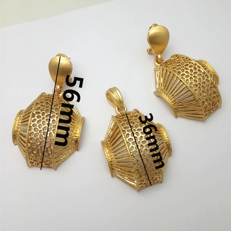 Дубай африканские бусины комплект ювелирных изделий серьги модное женское