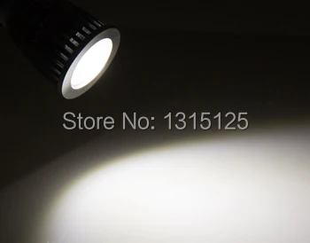 10 шт./лот MR16 COB dimmable 2800K теплый белый точечный светильник лампа 3 Вт 5 7 Замена 55 Вт/65