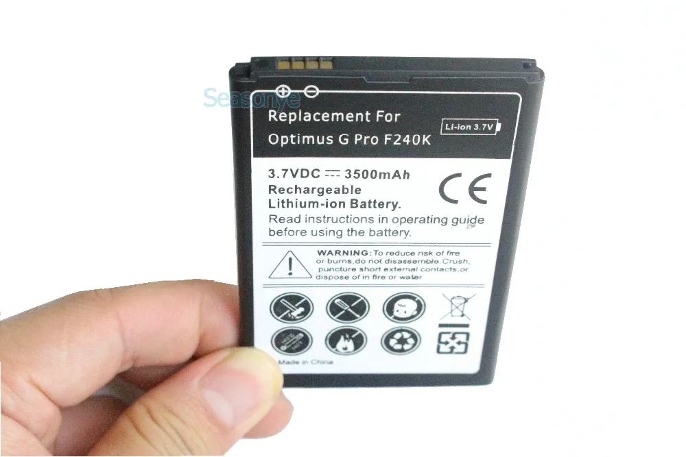 Seasonye 3x3500mAh BL-48TH сменный аккумулятор + универсальное зарядное устройство для LG Optimus