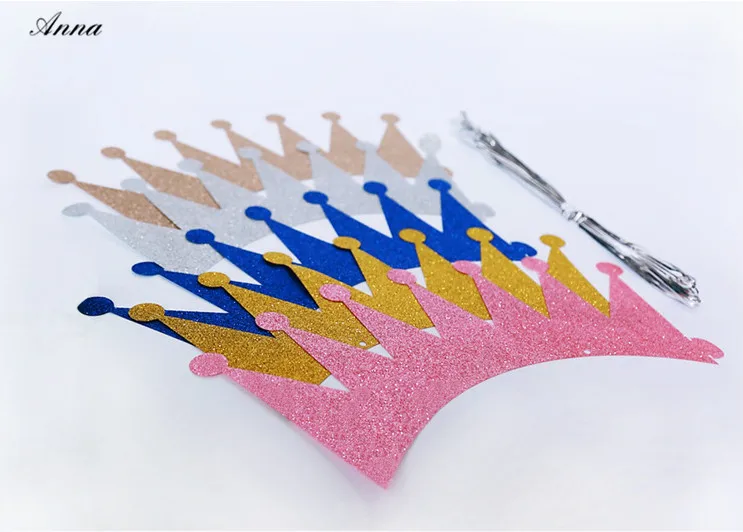 6 шт./лот Кепка в виде короны для взрослых и детей товары вечерние шапка вечеринки
