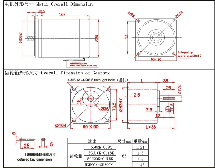 XD42GA775 DC 12 24v 10-600 R/min мотор-редуктор Высокая мощность высокий крутящий момент мотор