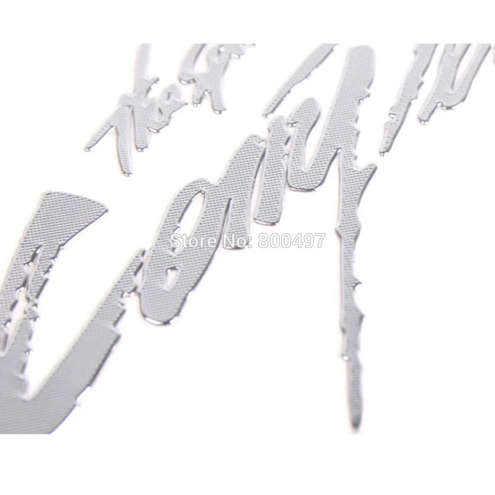 Новинка 3D значок для багажника автомобиля из никелевого сплава эмблема-наклейка