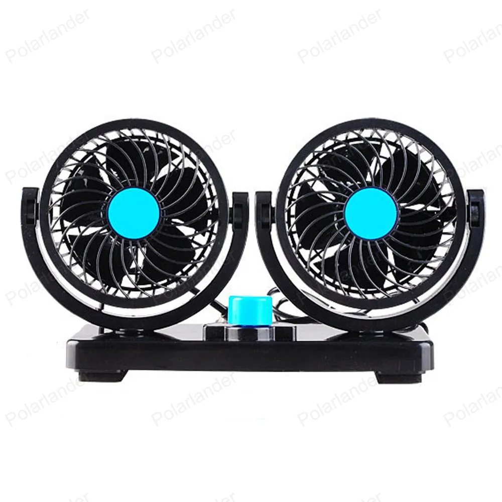 12 В 15 Вт мини-автомобиль вентилятор низкая Шум авто холодный air ventiladores Para vehiculos 360