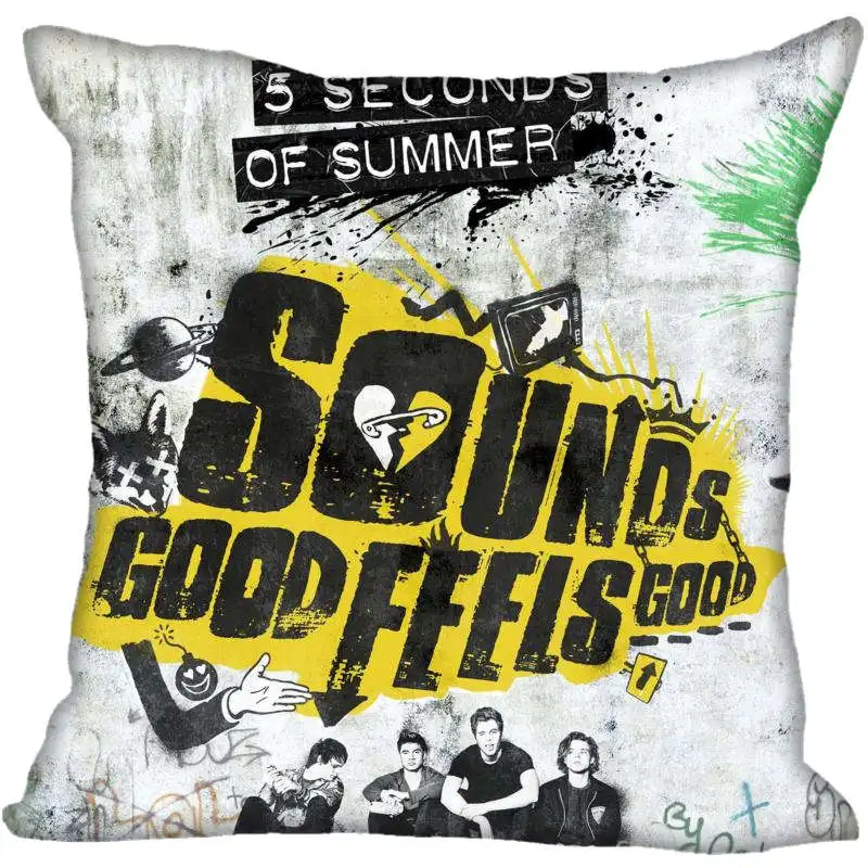 Модный бутик на заказ новинка 5 секунд летней картины квадратная наволочка